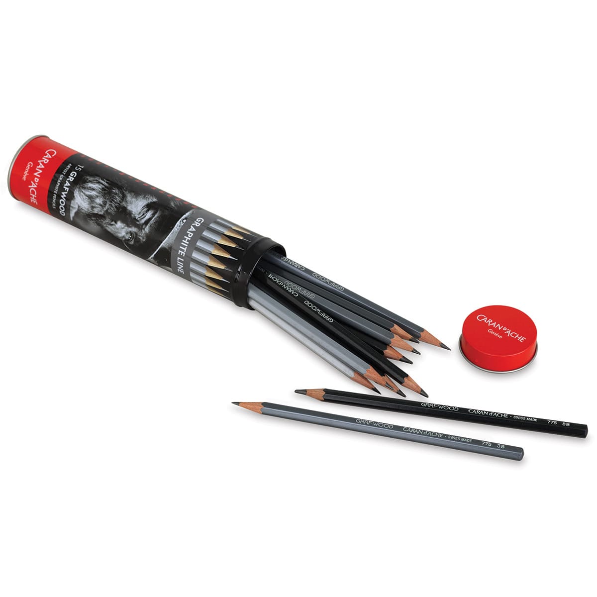 caran d'ache Grafwood Pencil set essential artist supplies